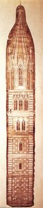 Design Sketch For The Campanile — Giotto Di Bondone, Early Renaissance