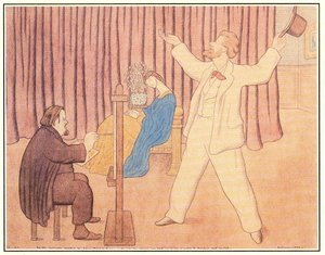 Rossetti Insistently Exhorted By George Meredith To Come Forth Into The Glorius Sun And Wind For A Walk To Hendon And Beyond — Sir Max Beerbohm