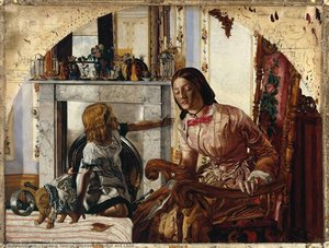 Mother And Child — Frederic George Stephens
