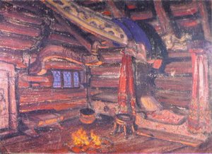 Oze's Death — Nicholas Roerich, Art Nouveau