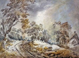 Winter Landscape — David Cox
