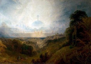 Pilgrims In Sight Of The Celestial City — Henry Thomas Dawson