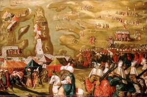 The Siege Of Malta Siege And Bombardment Of Saint Elmo, 27 May 1565 — Matteo Perez D' Aleccio, Mannerism