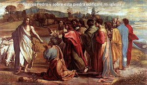 Christ's Charge To St. Peter (cartoon For The Sistine Chapel) — Raphael