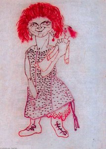 Girl With Doll — Paul Klee