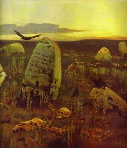 A Knight At The Crossroads. Detail — Victor Vasnetsov