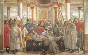 Obsequies Of St Francis — Domenico Ghirlandaio