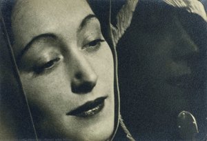 Nusch With Mirror — Man Ray
