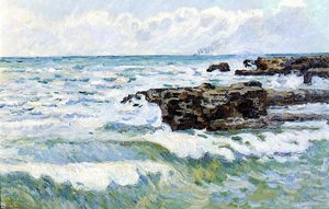 The Sea At Saint-palais — Ferdinand Guillaumin
