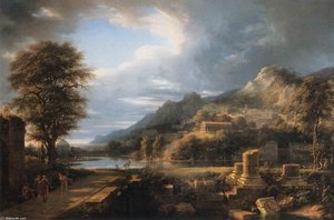 The Ancient City Of Agrigento — Pierre-henri De Valenciennes, Neoclassicism
