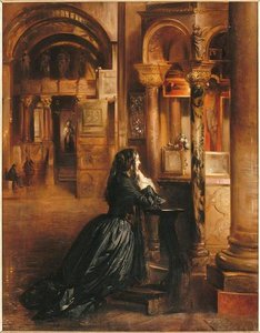 Femme en prière à Saint Marc de Venise