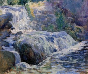 Waterfall — John Henry Twachtman