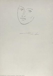 Female Image. Sketch — Hryhorii Havrylenko