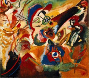 Fragment 2 For Composition Vii — Wassily Wassilyevich Kandinsky, Expressionism