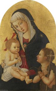 Virgin and Child with a Goldfinch and the Infant Saint John