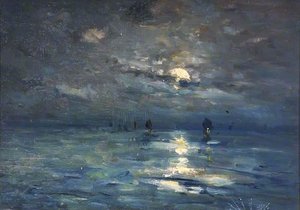 Moonrise At Sea — George A Boyle