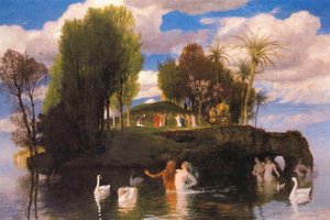 L'île Des Vivants — Arnold Böcklin