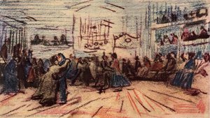 Dance-hall — Vincent Willem Van Gogh
