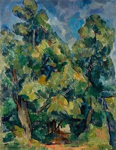 Abramtsevo. Oaks. — Pyotr Konchalovsky, Fauvism