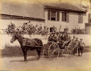 Charlie Adams' Rig, From The Album Views Of Charlestown, New Hampshire — Gotthelf Pach