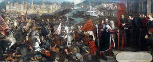 Battle Of Asola — Jacopo Tintoretto, Baroque Drama