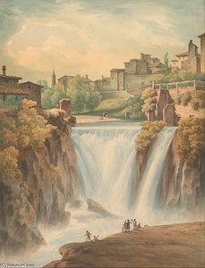 Falls Of Tivoli — John Warwick Smith