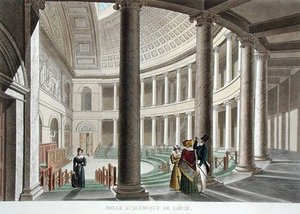 Interior Of The Academy At Liege — Pierre Jacques Goetghebuer