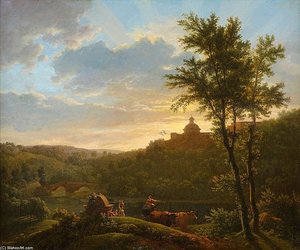 Sommertag Am Castel Gandolfo — Jean Francois Hue