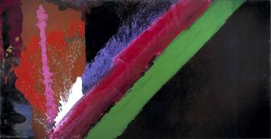 Green Diagonal — Alexander Liberman