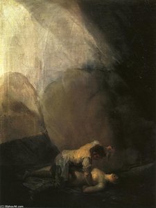 Brigand Murdering A Woman — Francisco José De Goya Y Lucientes