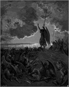 They Heard, And Were Abashed, And Up They Sprung — Paul Gustave Doré