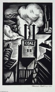 Coal (illustration For Spiral Press) — Howard Cook