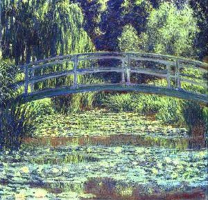 The Japanese Bridge — Claude Monet