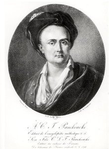 Medallion Portrait Of Andre Charles Joseph Panckoucke — Nicolas Henri Jacob