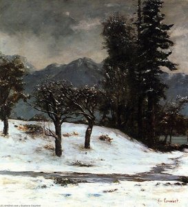 Snow — Gustave Courbet, Realism