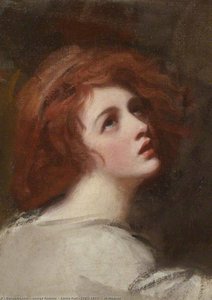 Emma Hart (1765–1815), As Miranda — George Romney, Romanticism