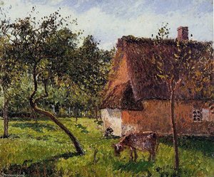 A Field In Varengeville. — Camille Pissarro