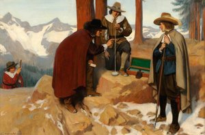Pascal's Experiment In The Puy De Dôme To Test The Relation Between Atmospheric Pressure And Altitude — Ernest Board