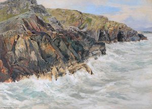 Craig Ddu, Cardigan Bay — Frederick William Hayes