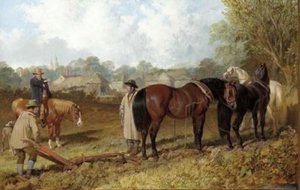Morning, Preparing To Plough — John Frederick Herring Senior
