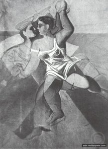 Venus And Sailor (girl And Sailor, Unfinished), 1926 — Salvador Dalí, Surrealist Movement