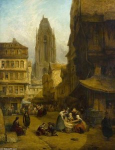 A Continental Market Place — George Jones