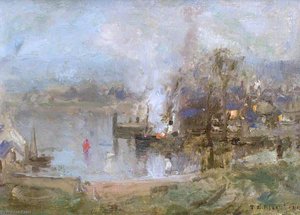 Kirkcudbright Harbour — Thomas Bromley Blacklock