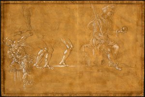 Various Figure Studies — Filippino Lippi
