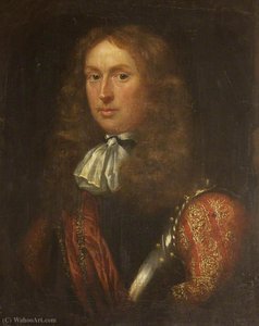 Portrait Of A Gentleman In Armour — Gerard Soest