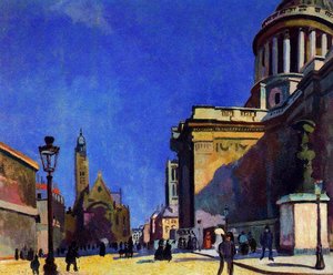 The Pantheón And Saint-etiénne-du-mont — Raoul Dufy