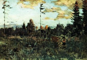 Felling. Firewood. — Isaak Ilyich Levitan