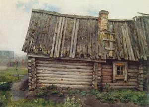Isba — Vasily Ivanovich Surikov