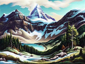 Trail Riders — Thomas Hart Benton, Regionalism