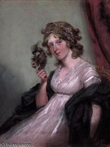 A Lady Holding A Negro Mask — John Raphael Smith